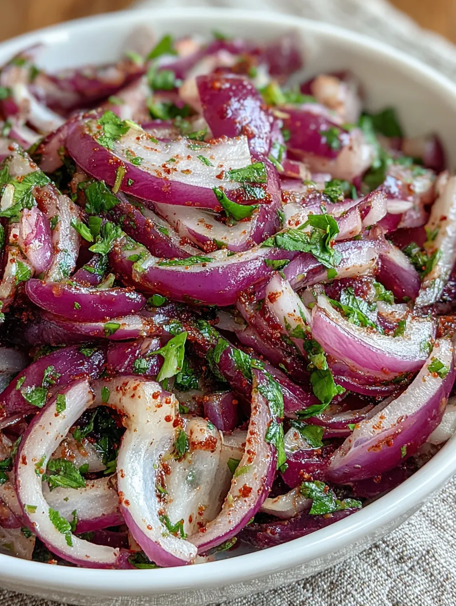 Marinated Onions with Sumac