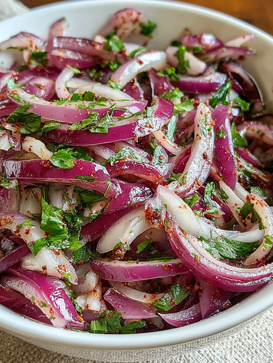 Tangy Sumac Onion Slices