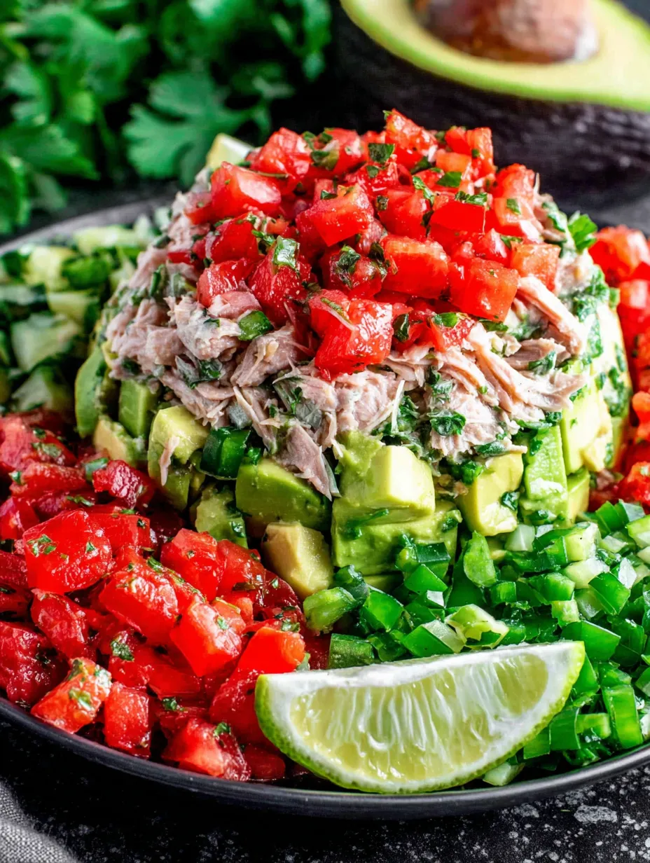 No-Mayo Avocado Tuna Salad