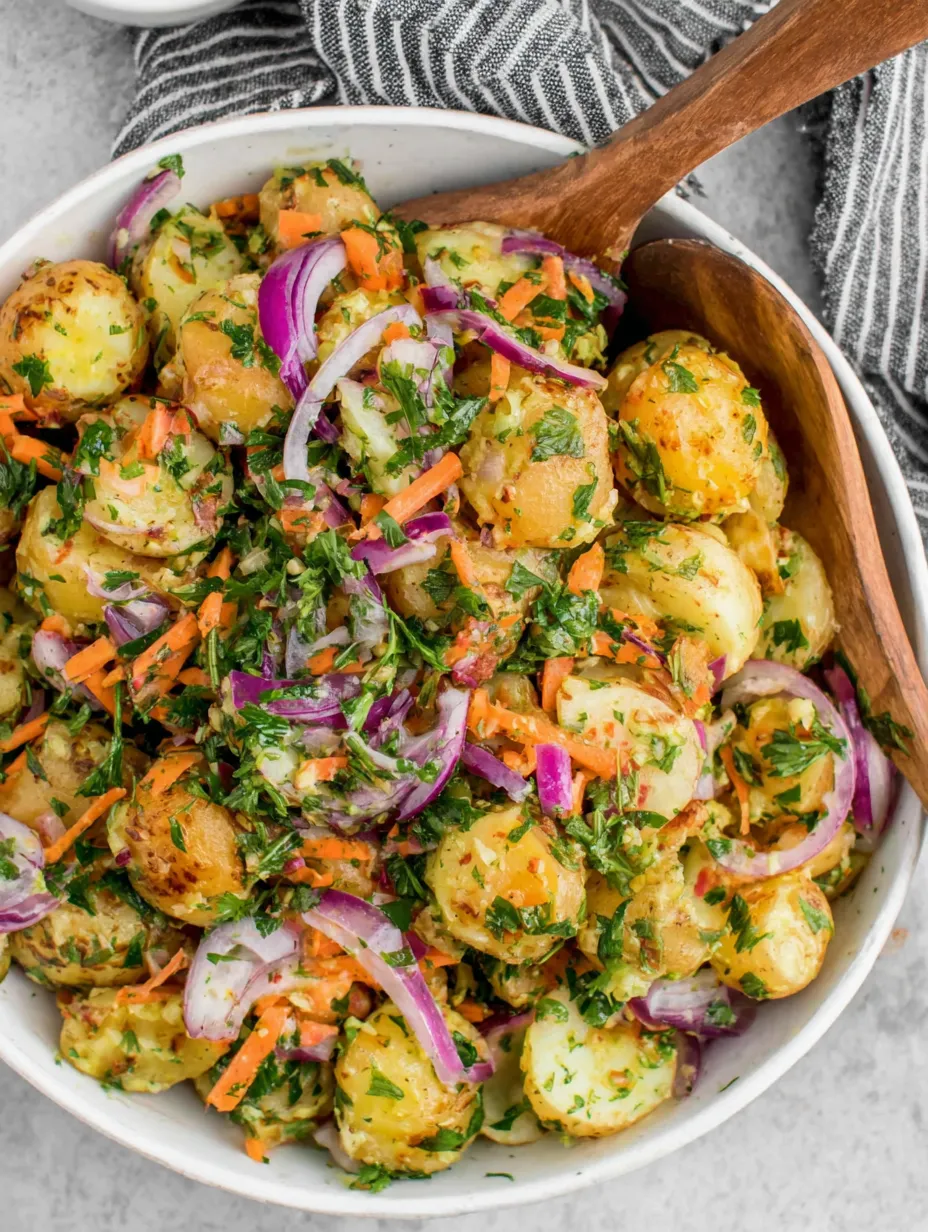 Authentic Turkish-Style Potato Salad