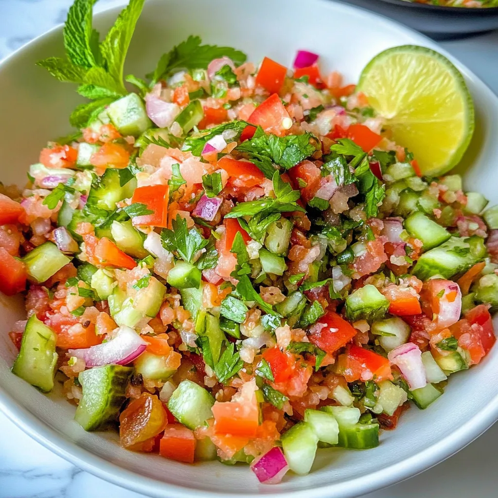 Shirazi Salad