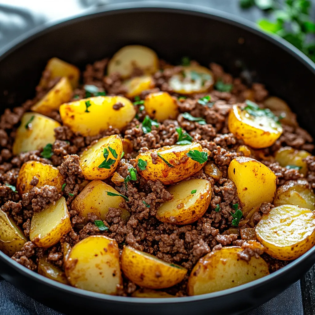 Ground Beef and Potatoes