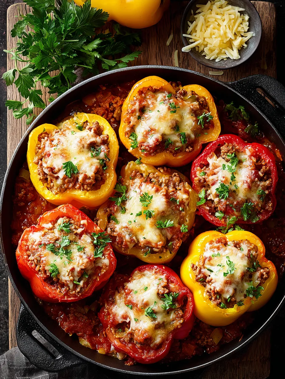 Classic Stuffed Bell Peppers