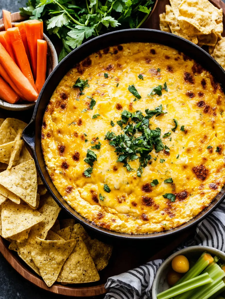 Creamy Buffalo White Bean Dip (Vegetarian)