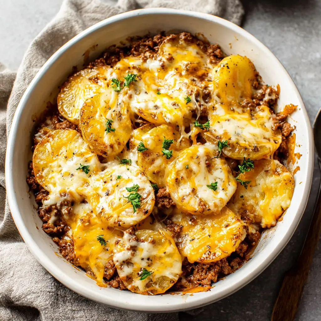 Hobo Casserole Ground Beef