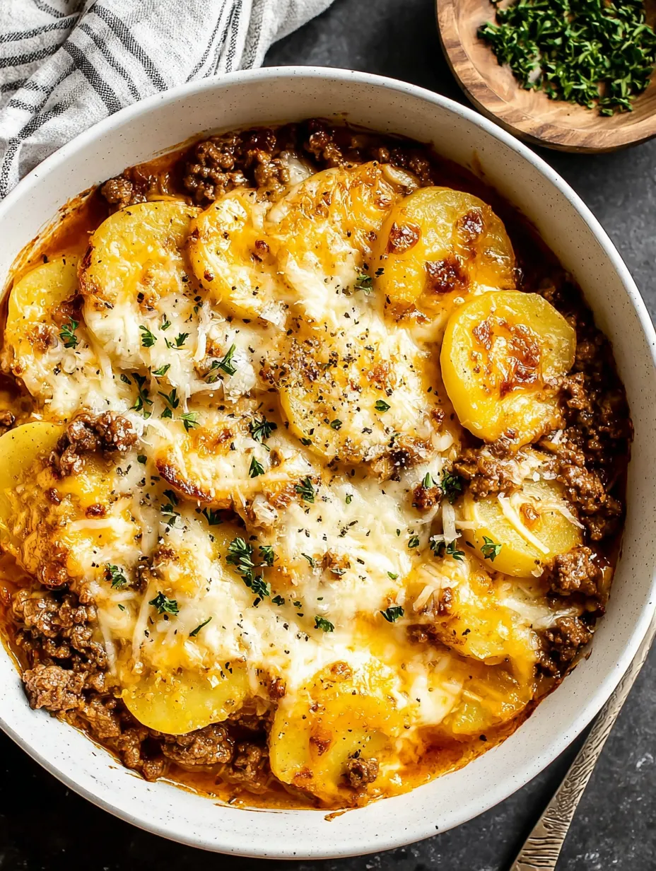 Ground Beef Hobo Casserole