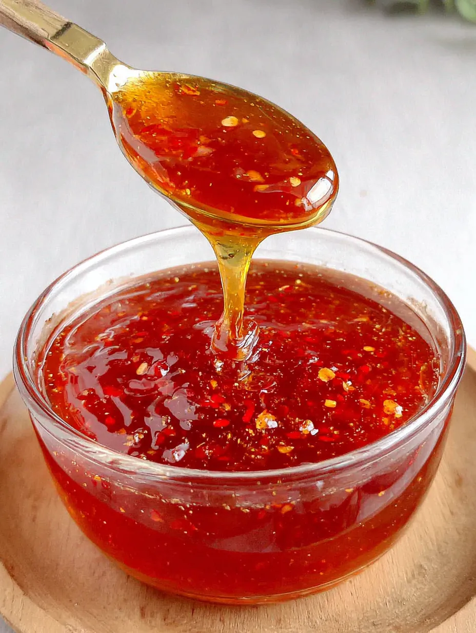 DIY Hot Honey with Chili Flakes