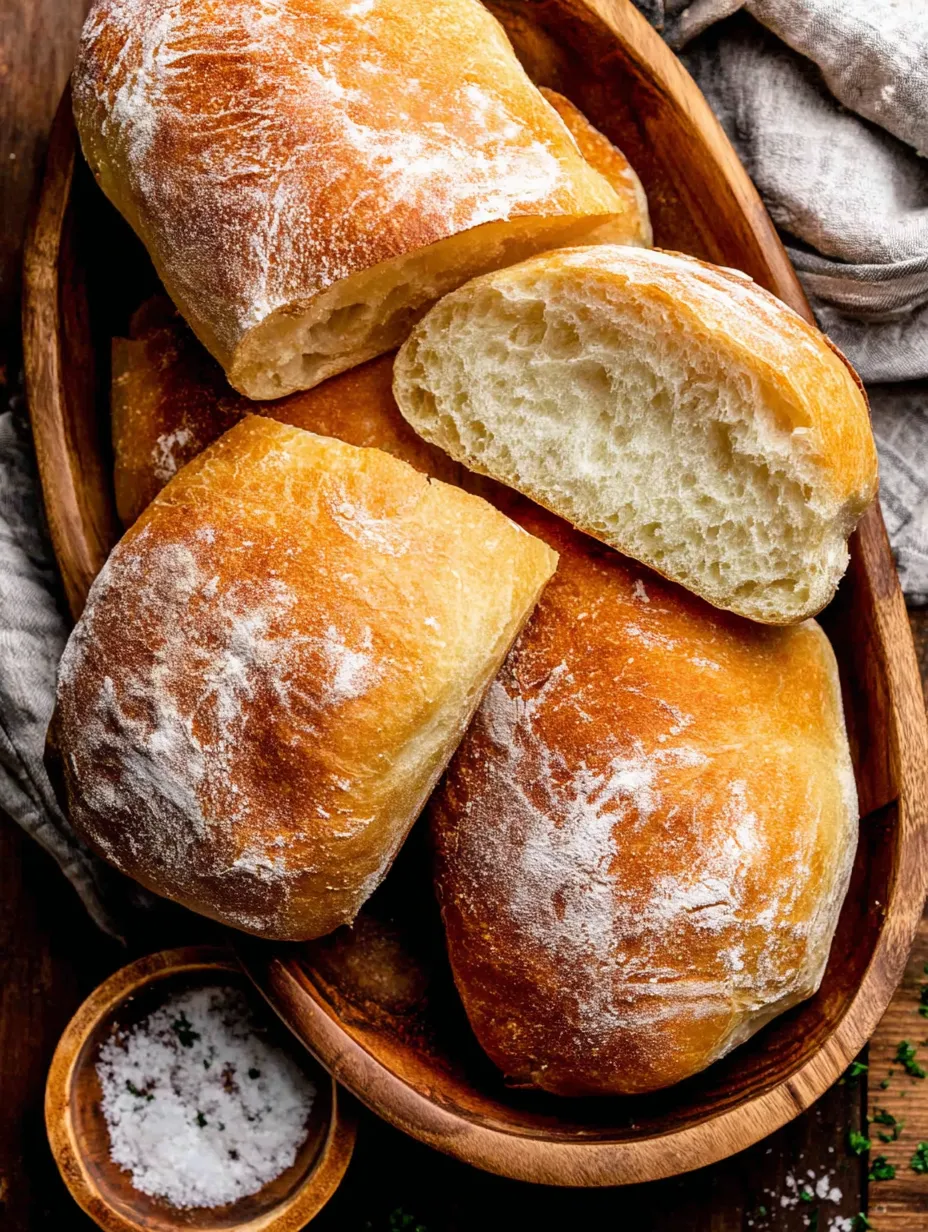 No-Knead Ciabatta Bread Recipe