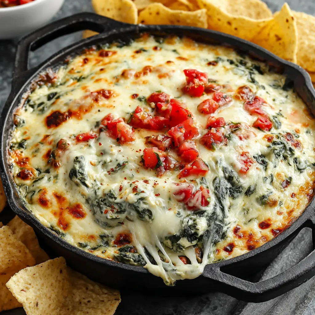 Queso Spinach Dip