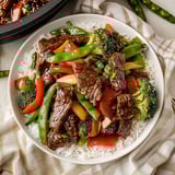 Veggie-Packed Flank Steak Stir Fry