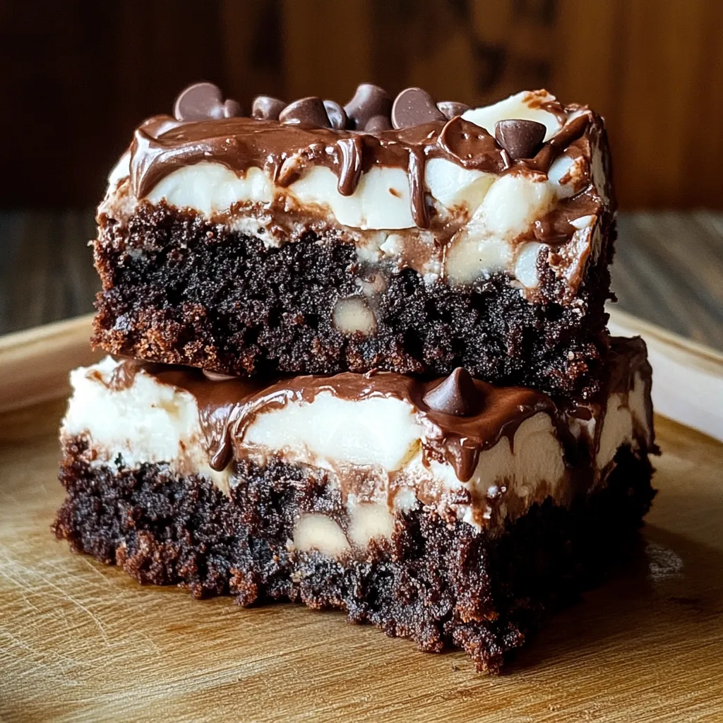 Ultimate Mississippi Mud Cake Brownies