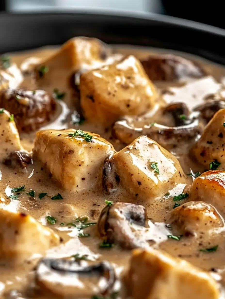 Chicken Mushroom Stroganoff Recipe