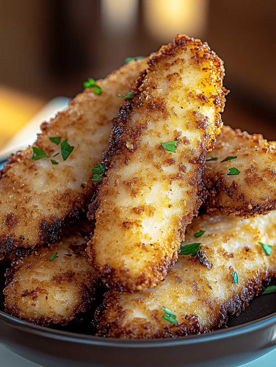 Buttery Ritz Crusted Ranch Parmesan Chicken Tenders