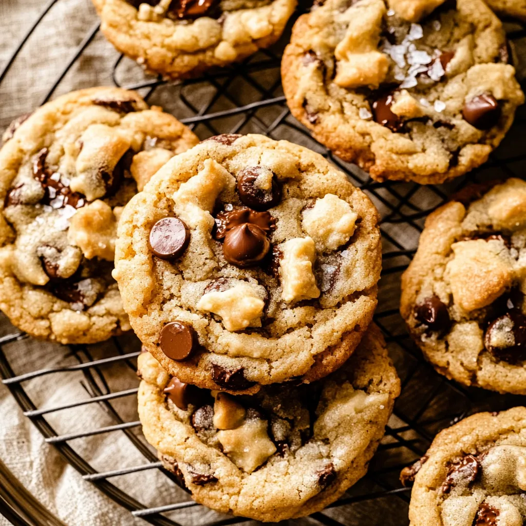 Graham Cracker Toffee Chocolate Chip Cookies