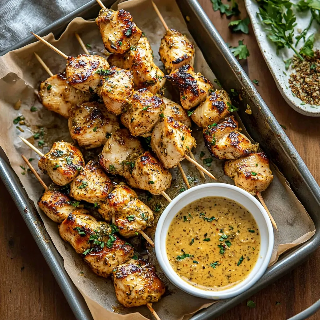 Cowboy Butter Chicken Skewers