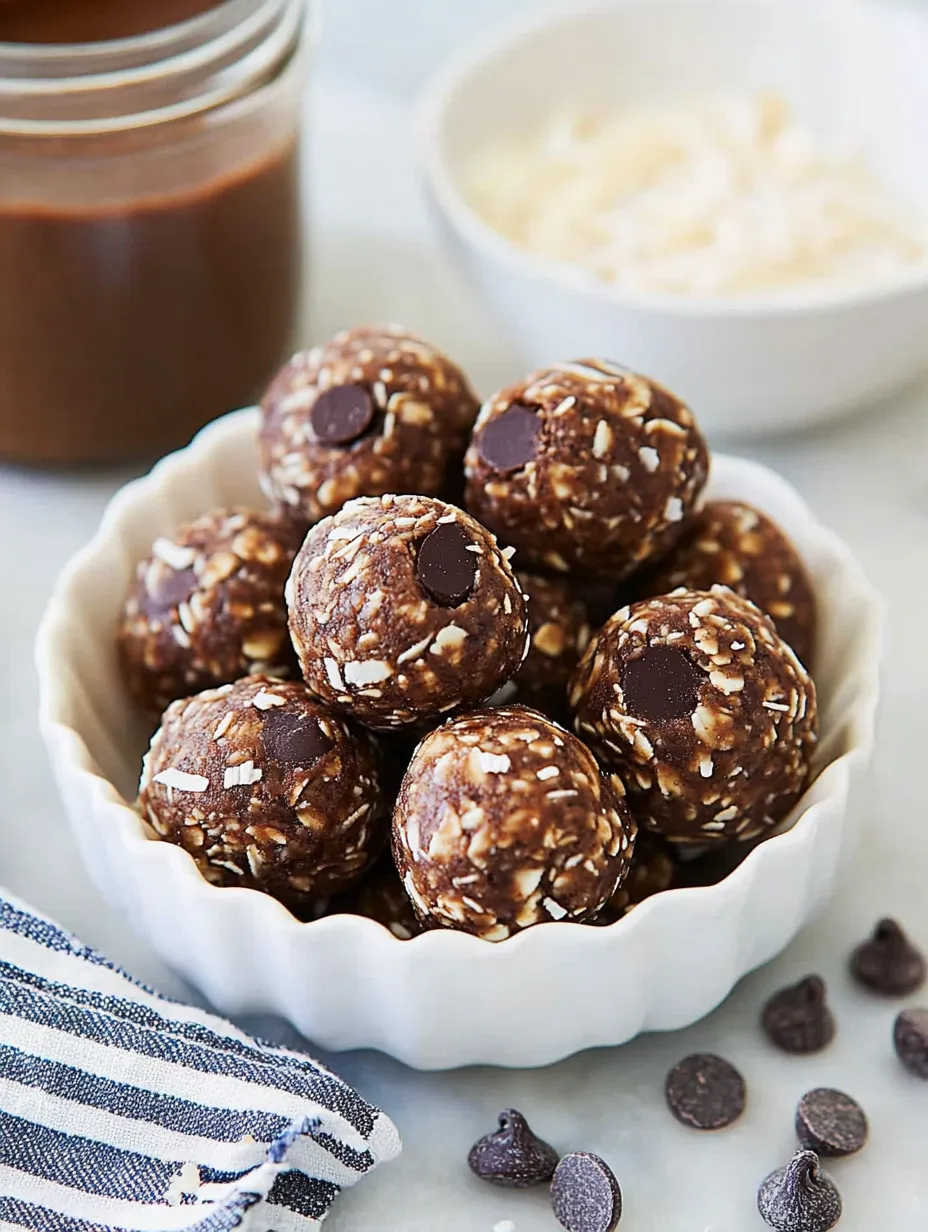 Chocolate Coconut Almond Energy Bites