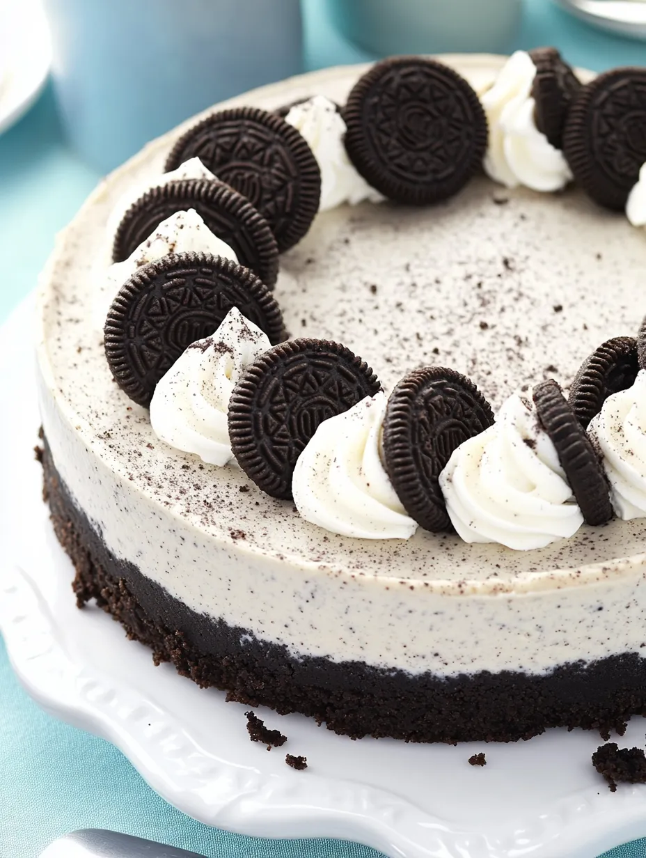 No-Bake Oreo Cheesecake Delight