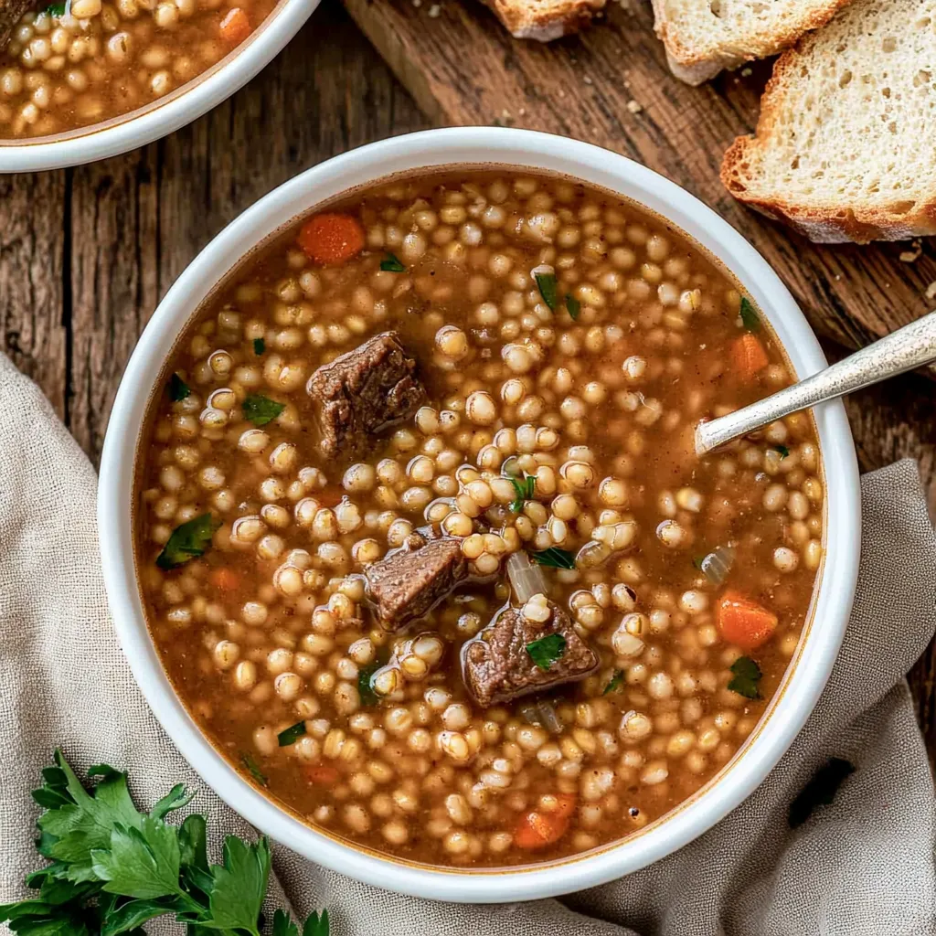 Beef Barley Soup