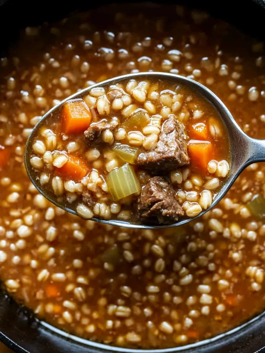 Hearty Beef and Barley Soup