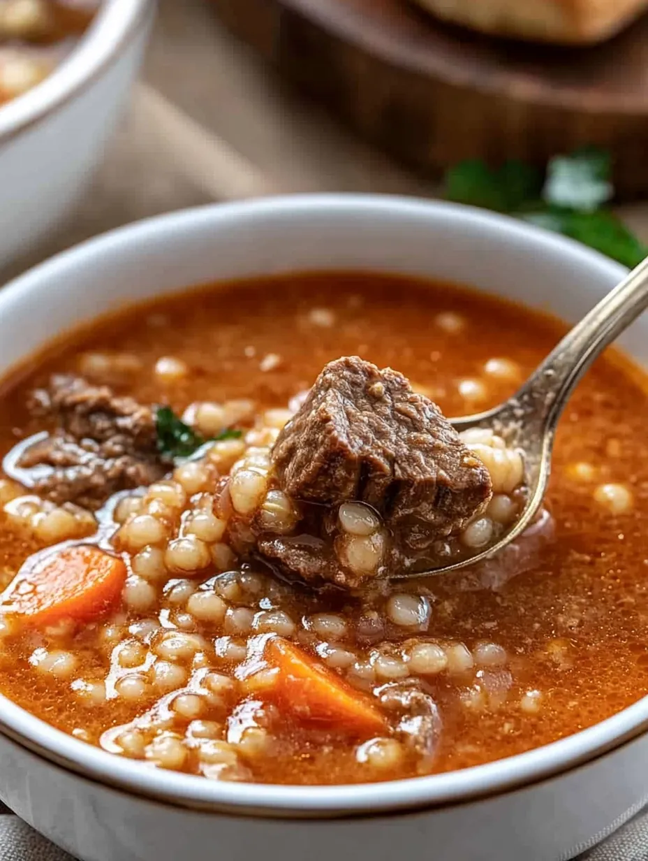 Beef and Barley Stew