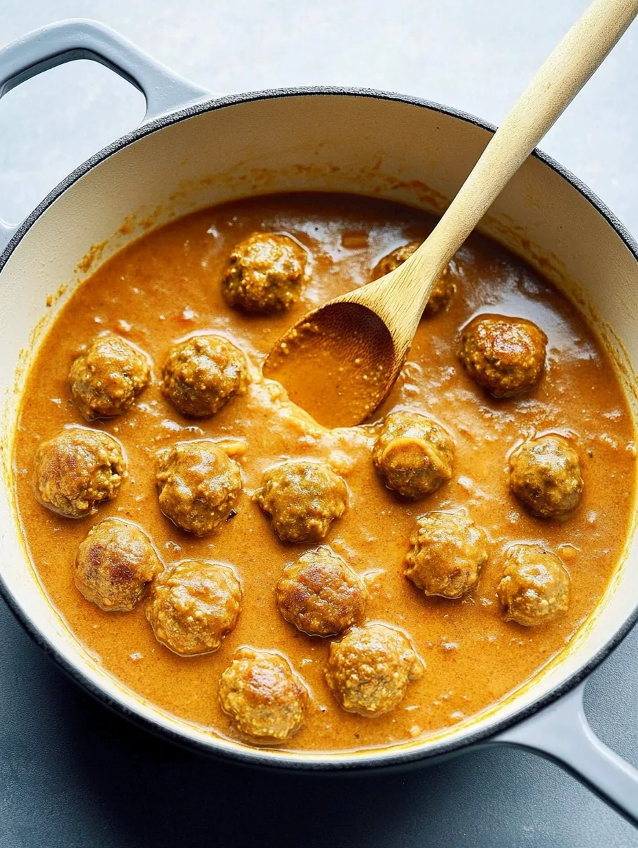 Spicy Tikka Masala Meatballs