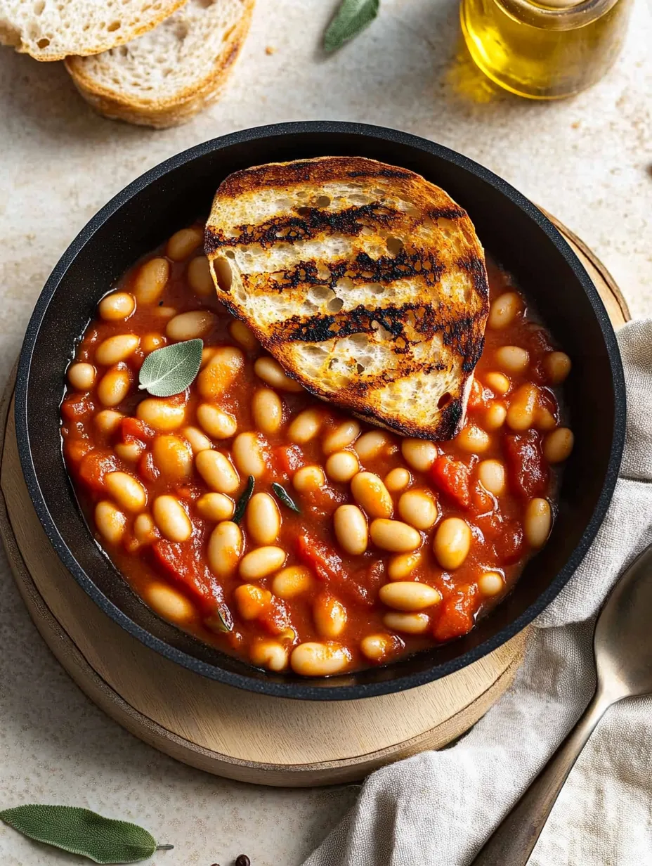 Rustic Tuscan Bean Stew