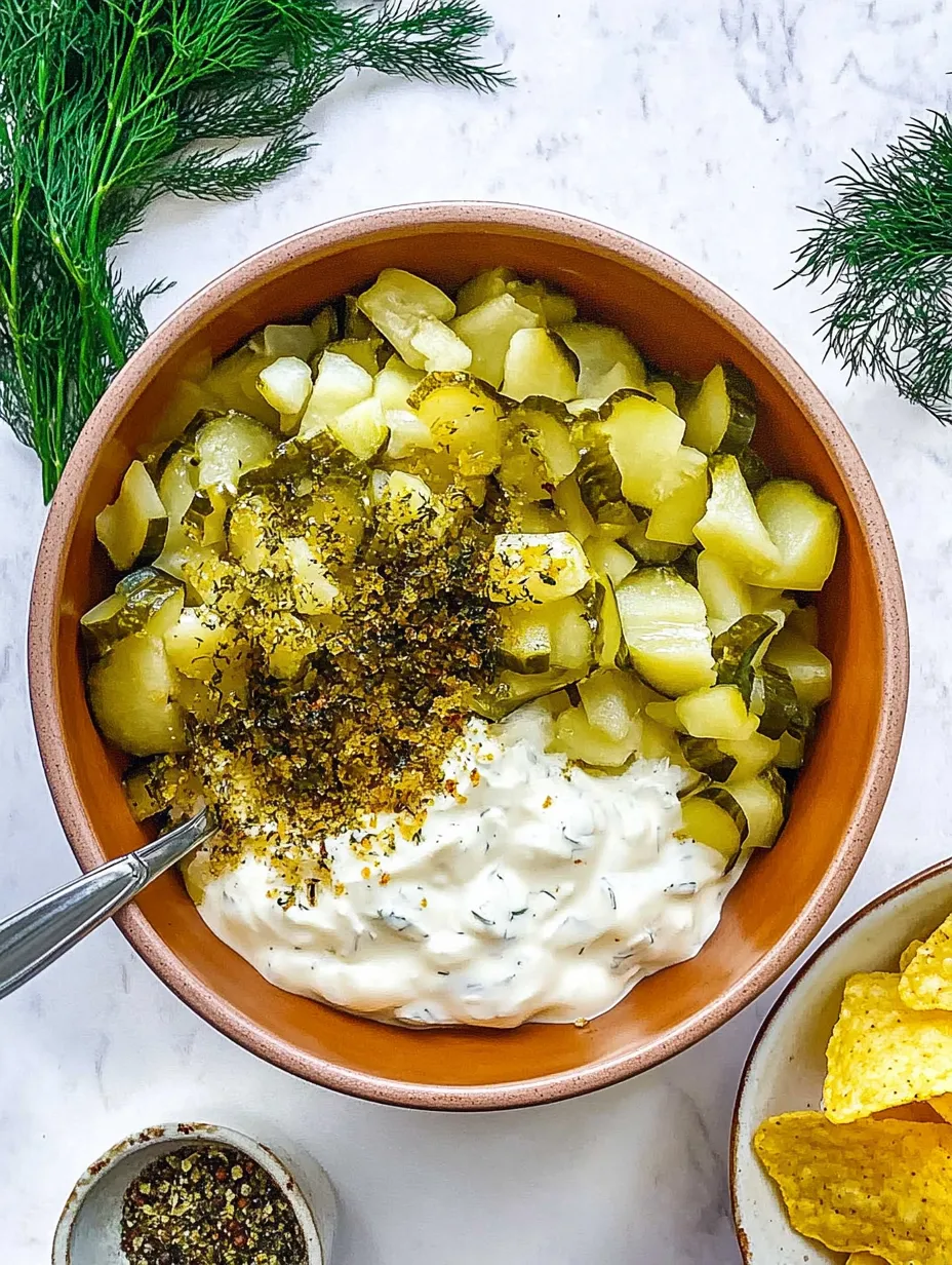 Zesty Dill Pickle Party Dip