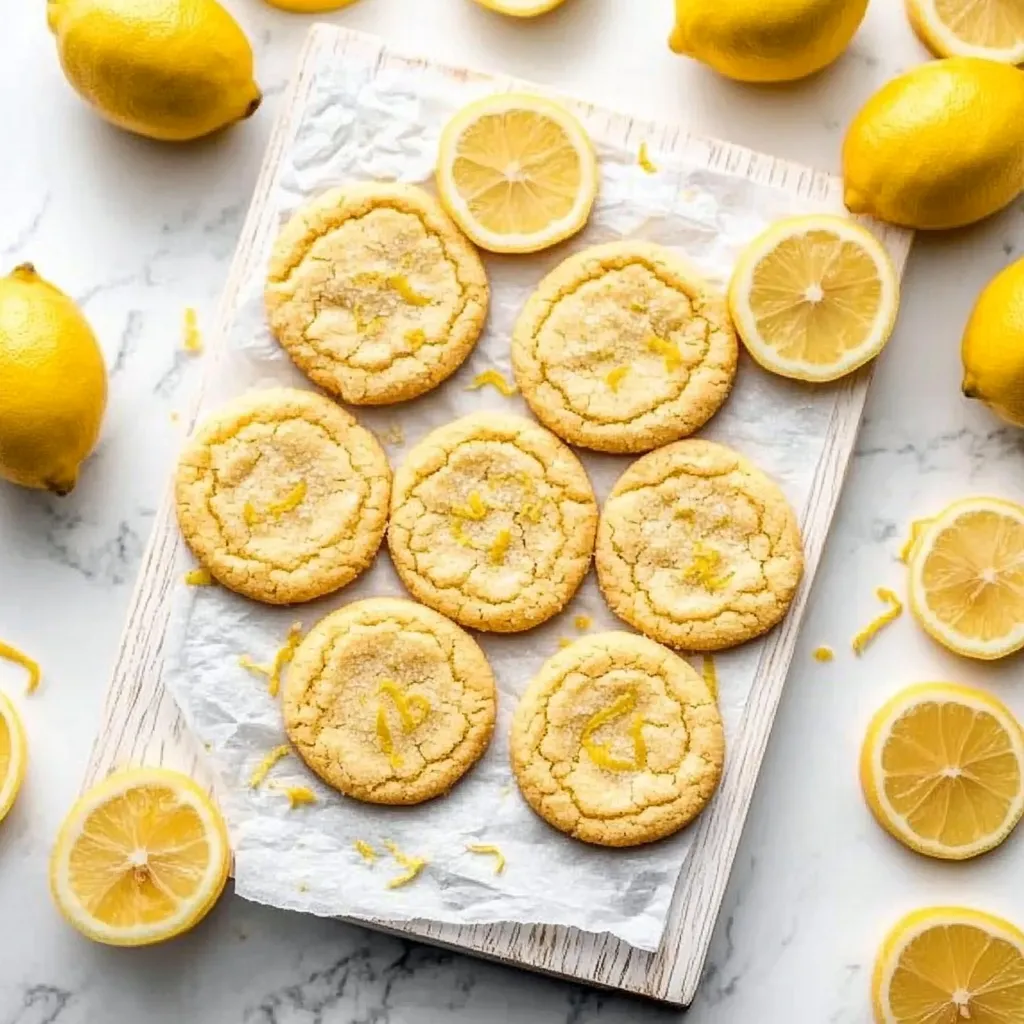 Lemon Sugar Cookies