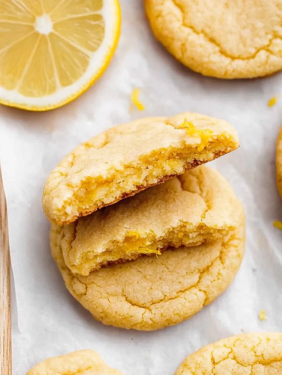 Bright & Buttery Lemon Sugar Cookies