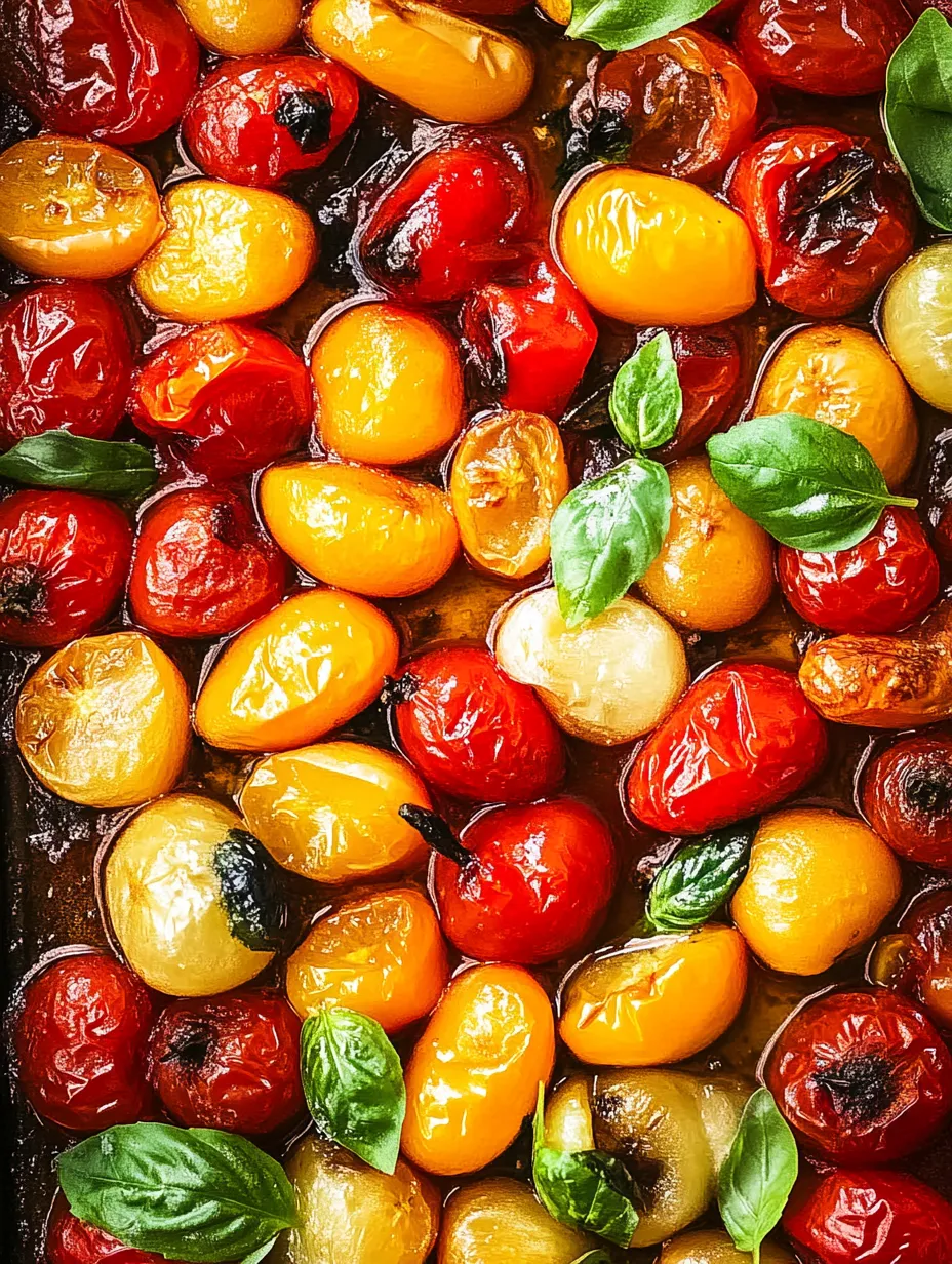 Caramelized Roasted Cherry Tomatoes