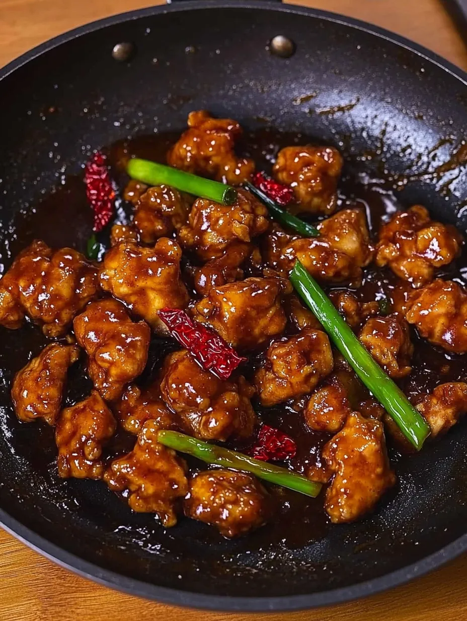 Sticky Mongolian Chicken Stir-Fry