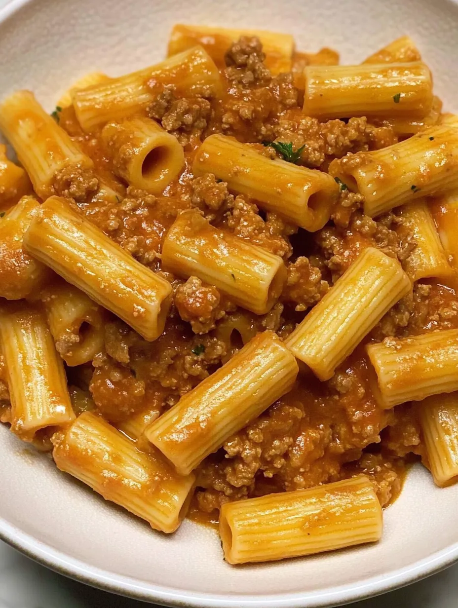 Velvety Boursin Cheese Rigatoni