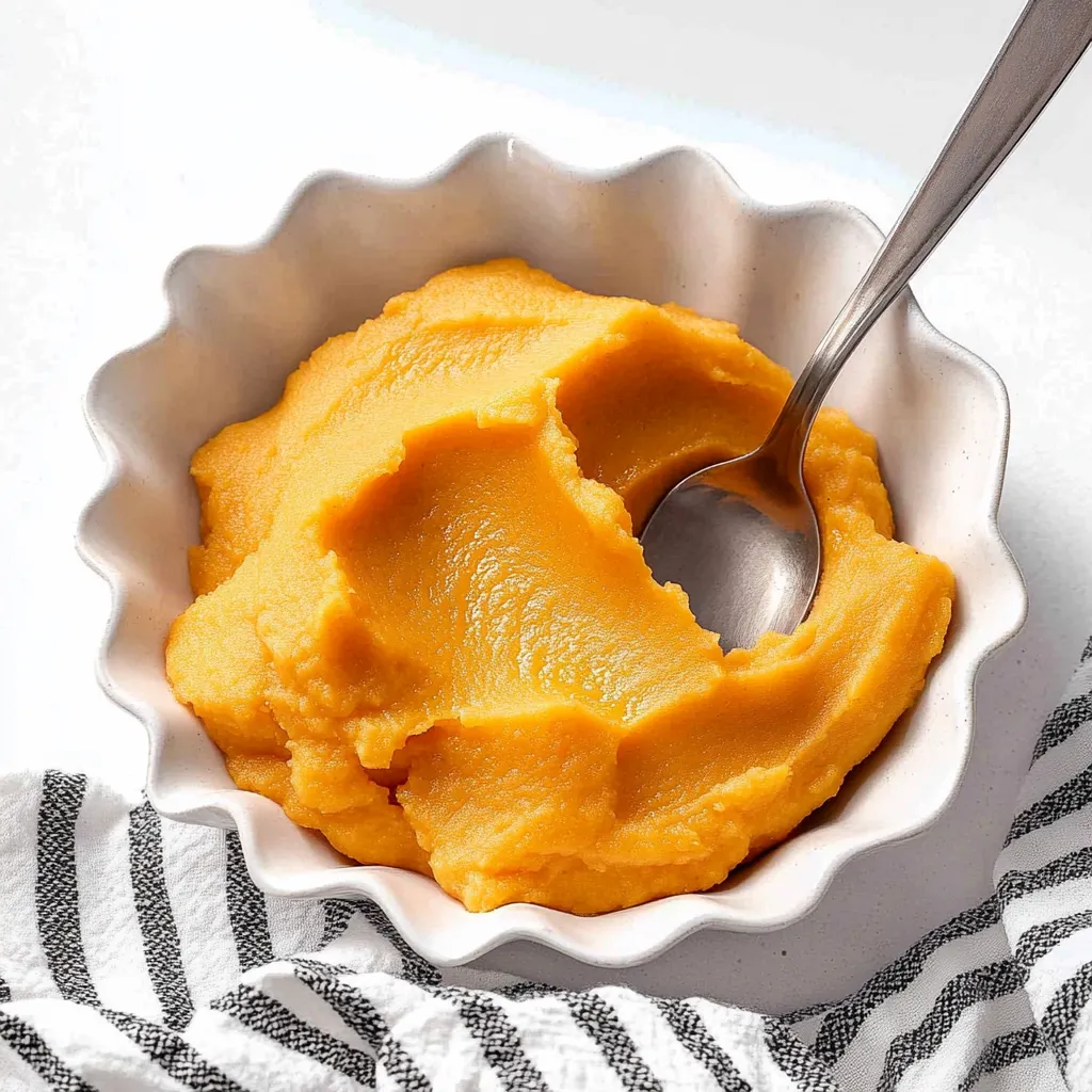 Homemade Sweet Potato Puree