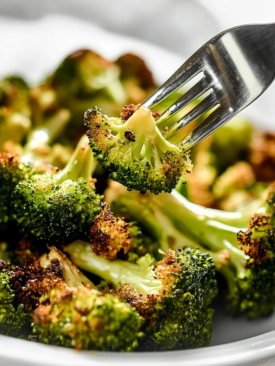 Golden Brown Roasted Broccoli