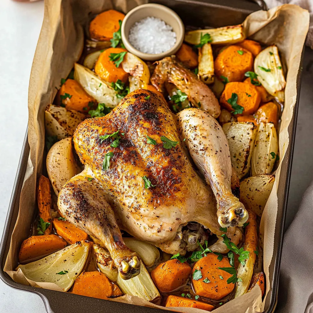 Butterflied Roast Chicken