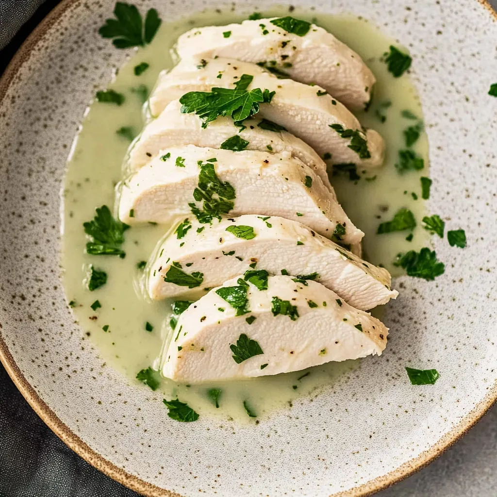 Poached Chicken Breasts