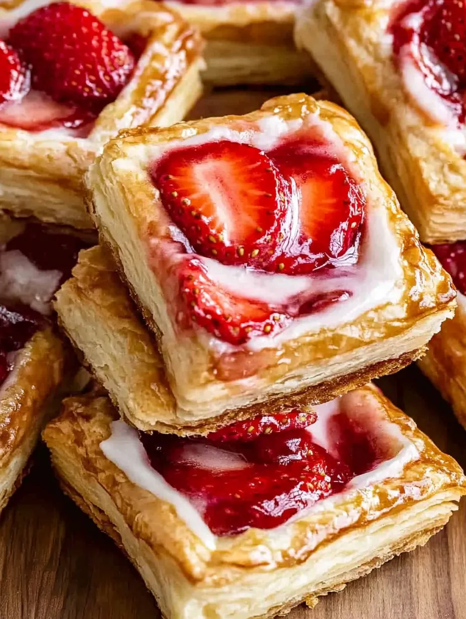 Strawberry Cream Cheese Danish