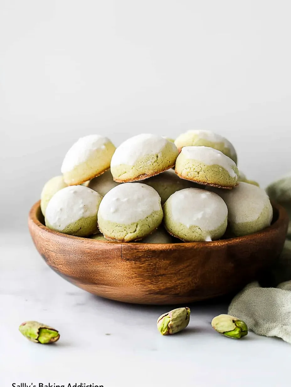 Crunchy Pistachio Bites