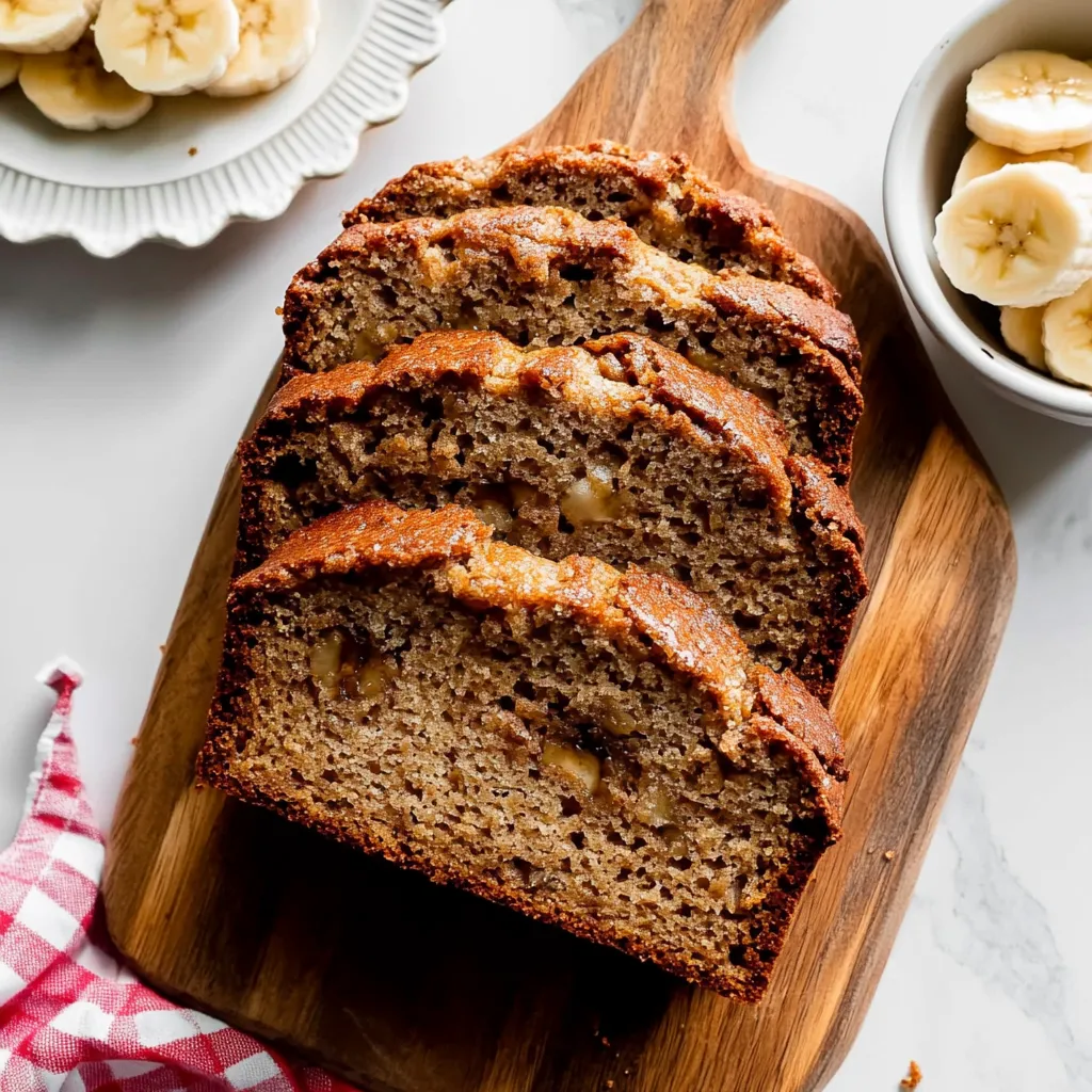 Whole Wheat Healthy Banana Bread