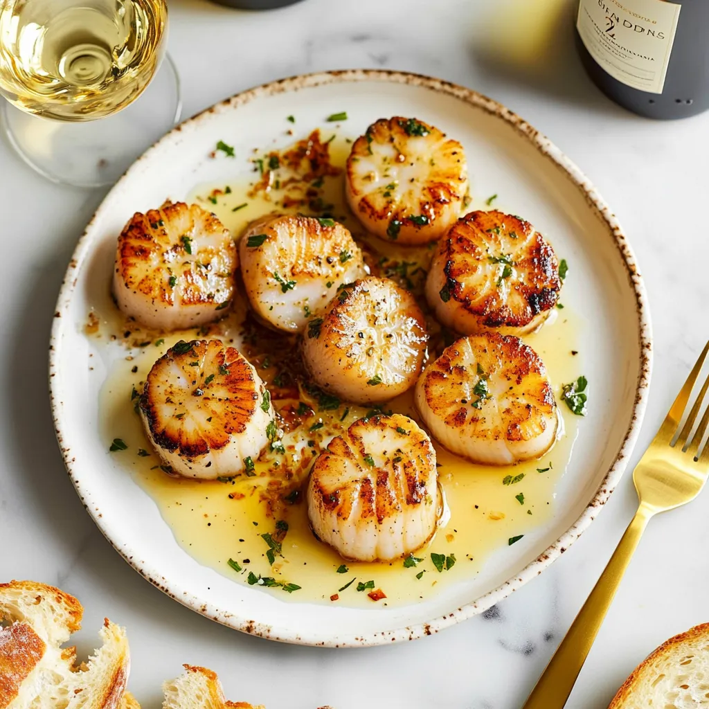 Lemon Butter Scallops