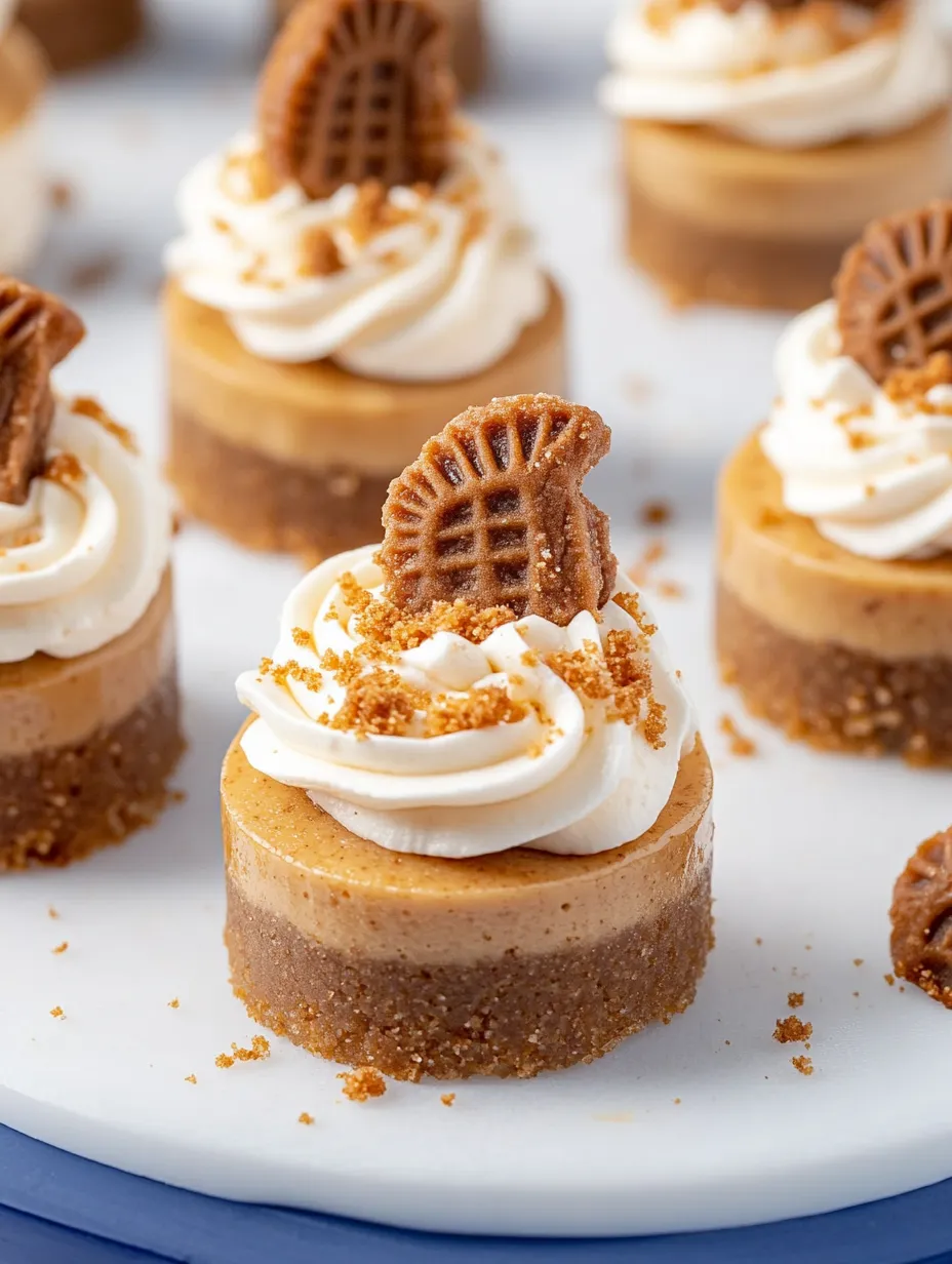 Mini Biscoff Cheesecake Cups