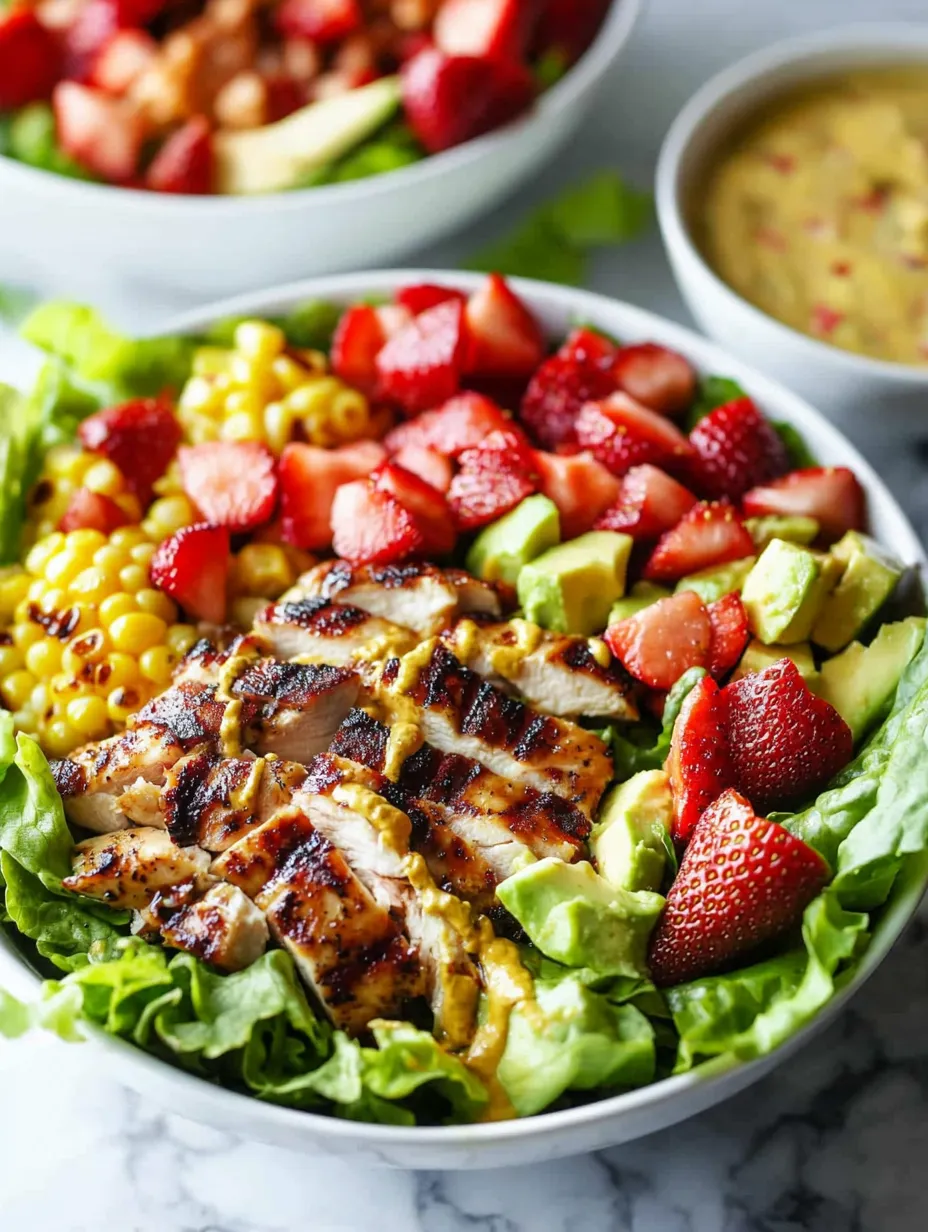 Tangy Honey Mustard Chicken Salad