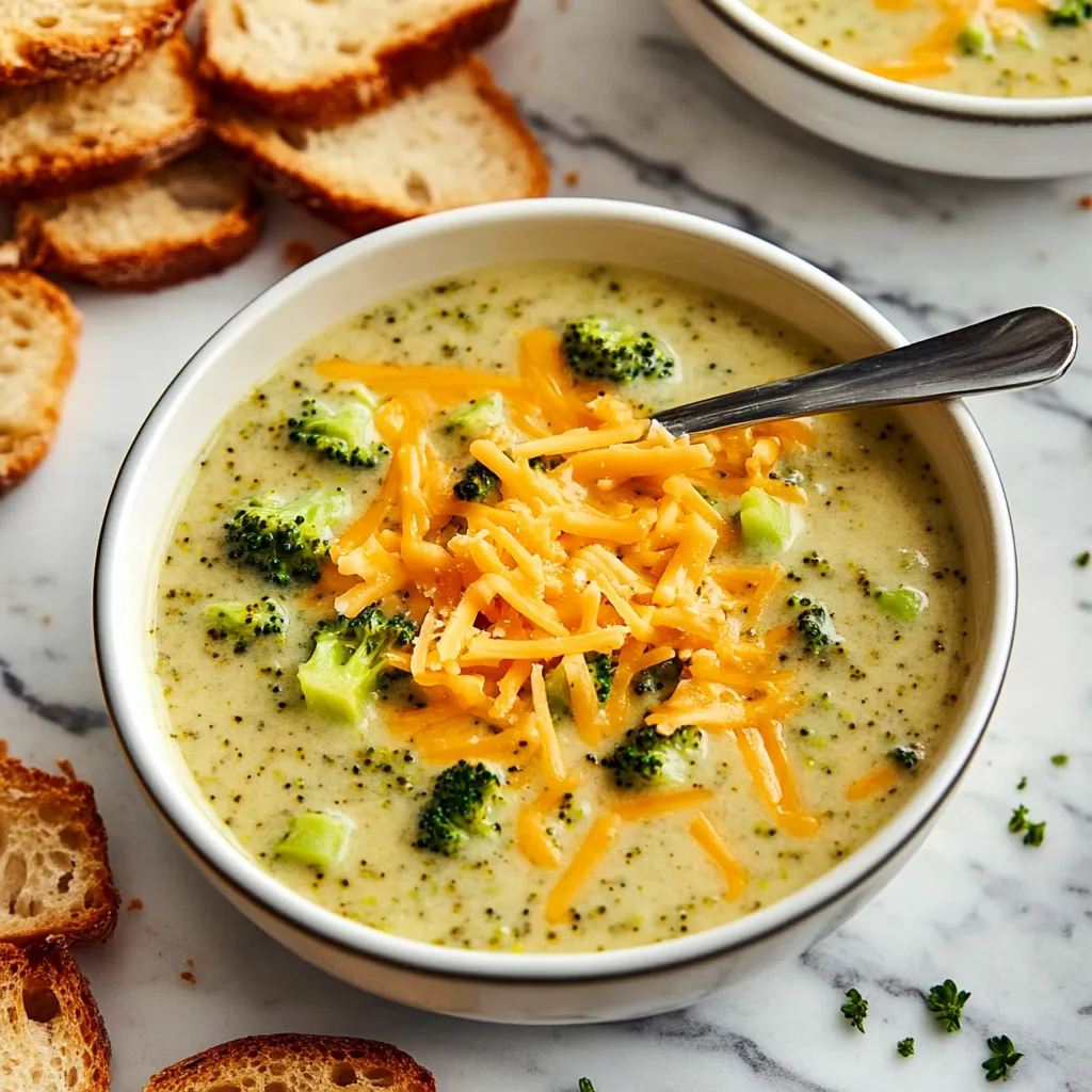 Broccoli Cheddar Soup