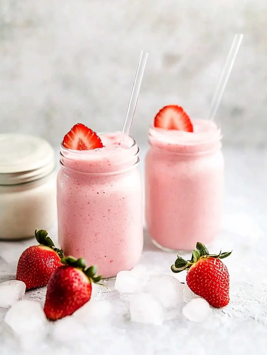 Strawberry Banana Delight Smoothie