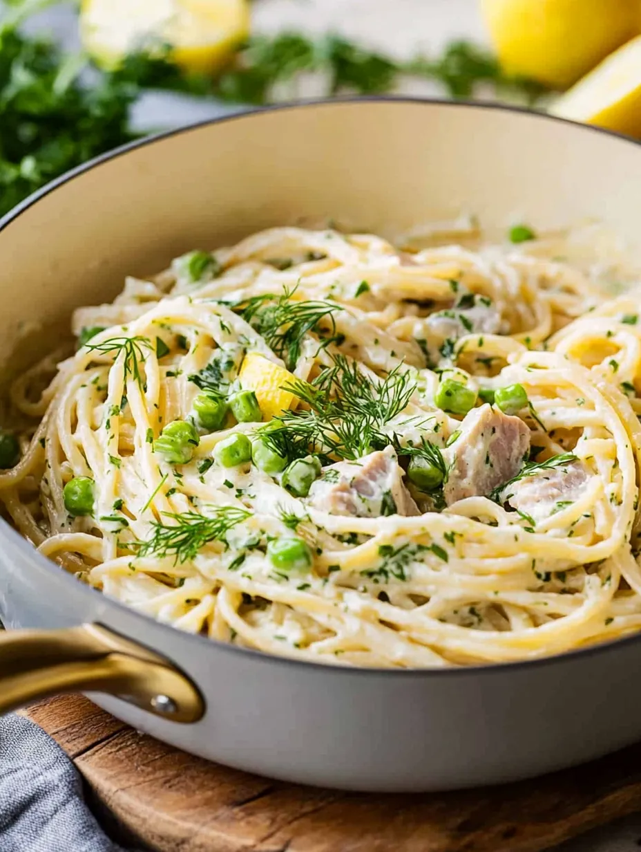 Savory Creamy Tuna Pasta Delight