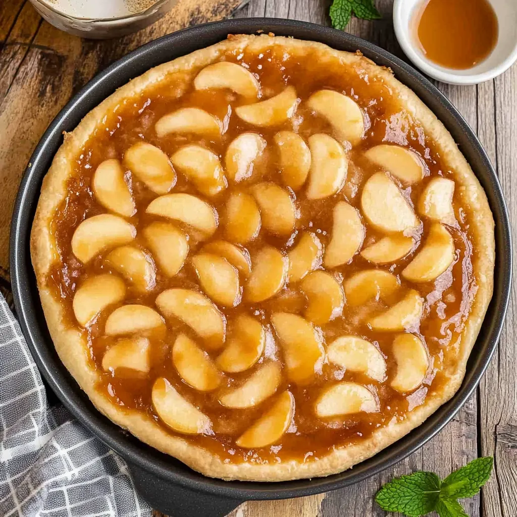 Caramel Apple Pizza