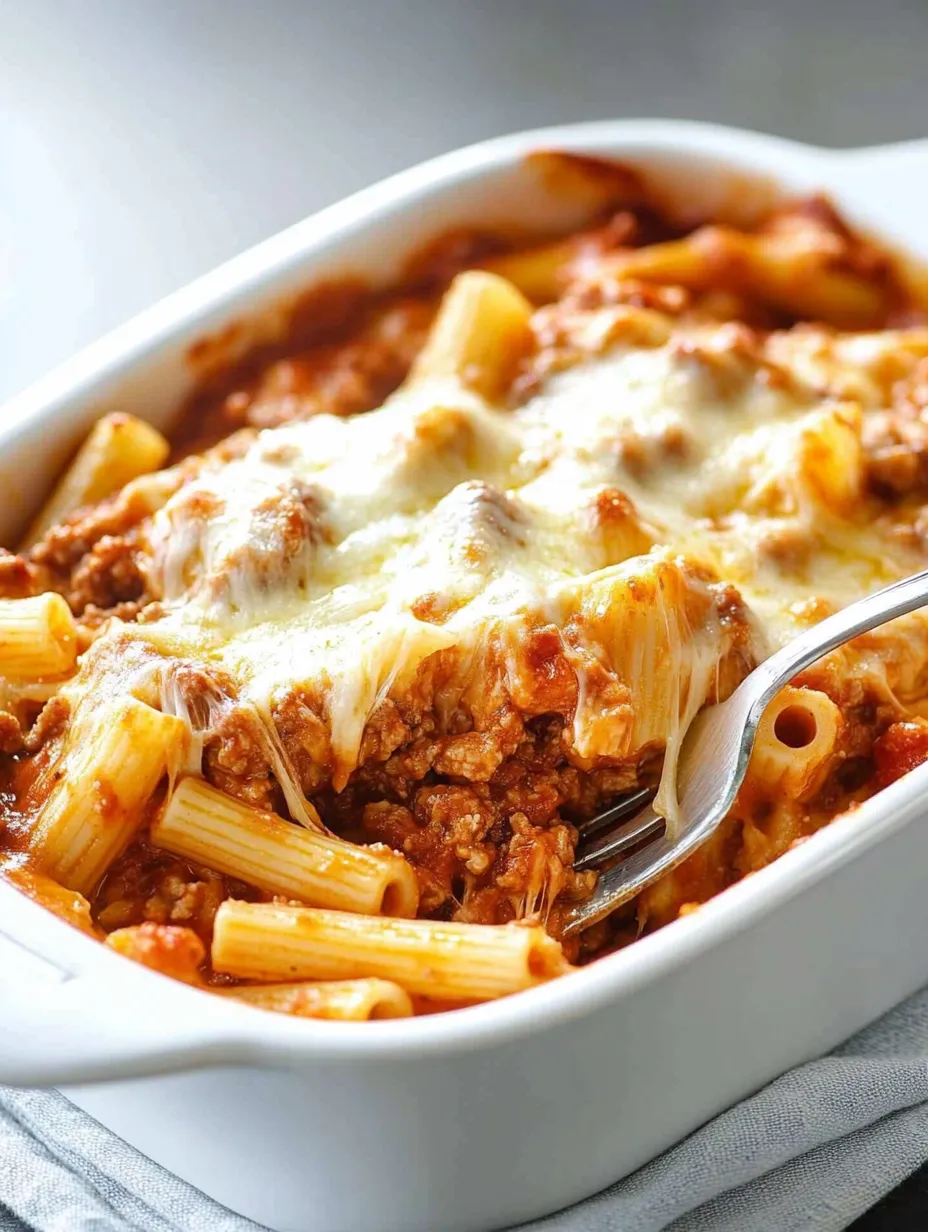 Oven-Baked Rigatoni Delight