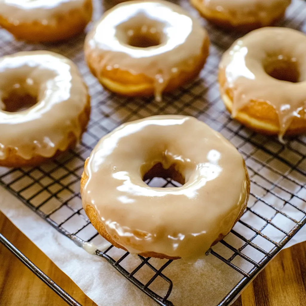 Maple Glazed Donuts