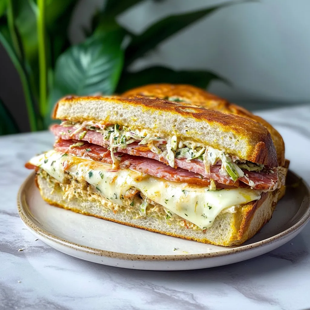 The Ultimate Gourmet Ciabatta Sandwich