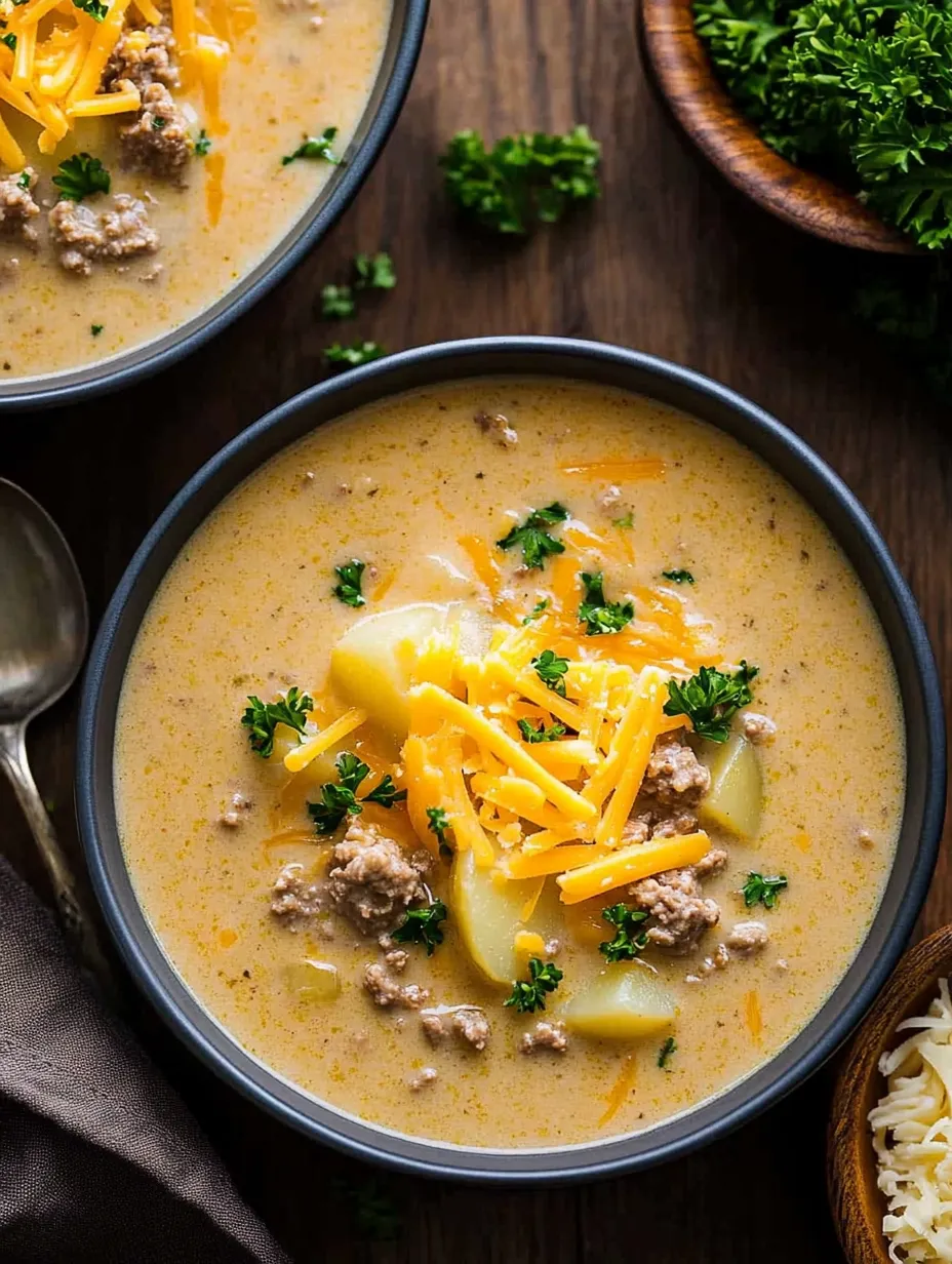 Creamy Beef & Potato Chowder